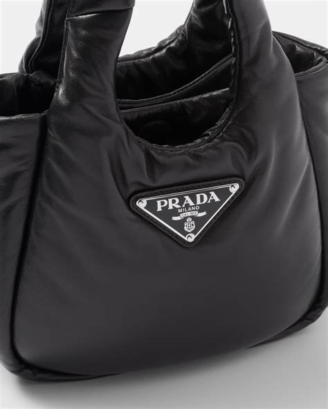 fluffy prada bag|prada leather backpack.